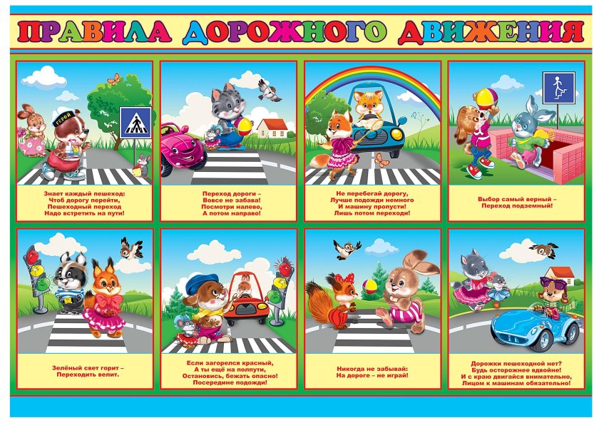 Правила дорожного движения для деет