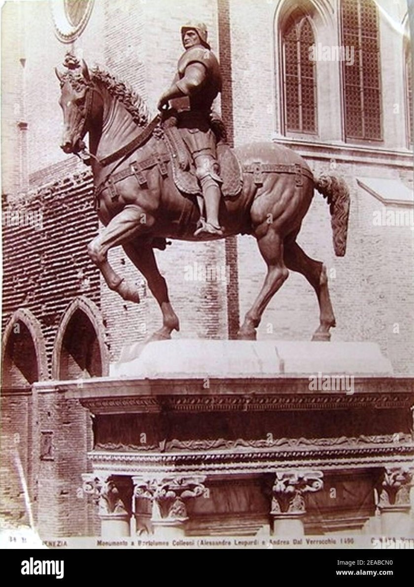 Статуя кондотьера Бартоломео Коллеони