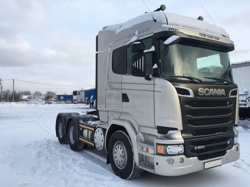 Седельный тягач Скания r500