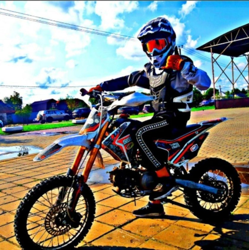 Питбайк Райдер 125