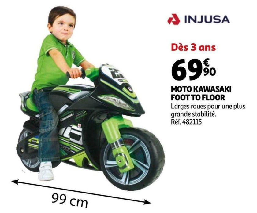 Детский мотоцикл Кавасаки