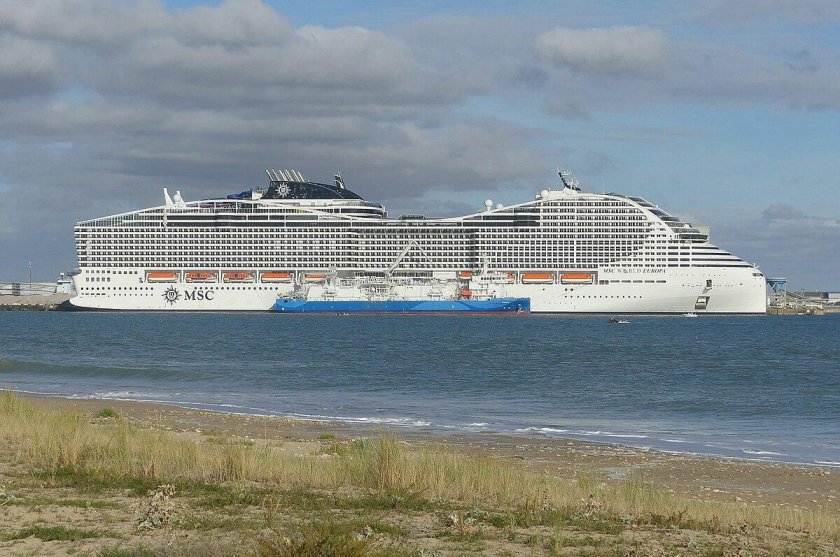 MSC Europa круизный лайнер