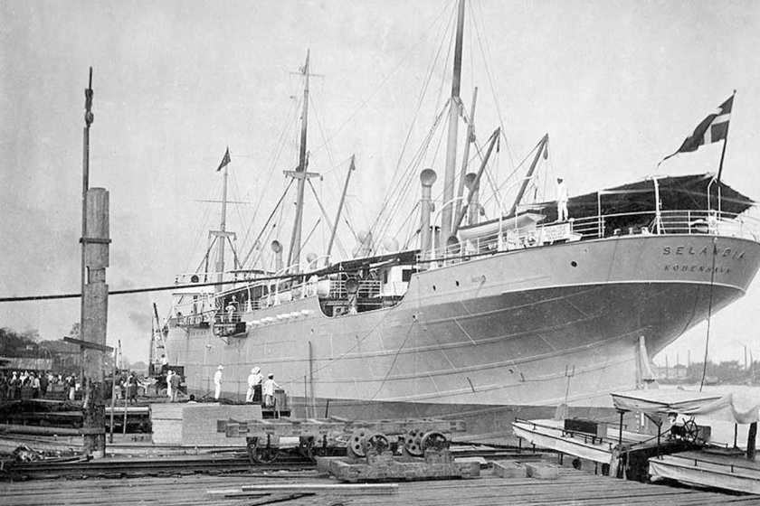 Пароход SS John Bowes