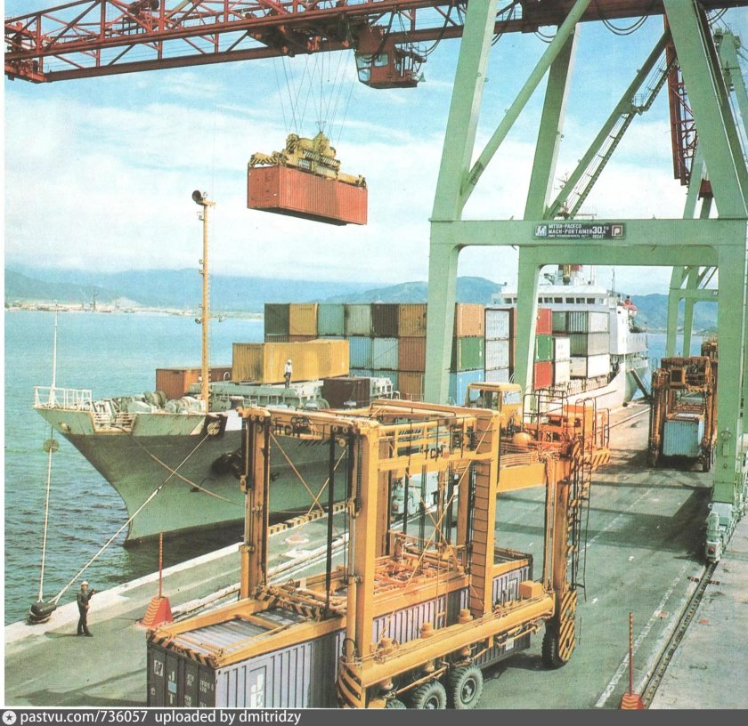 Порт Восточный контейнерный терминал