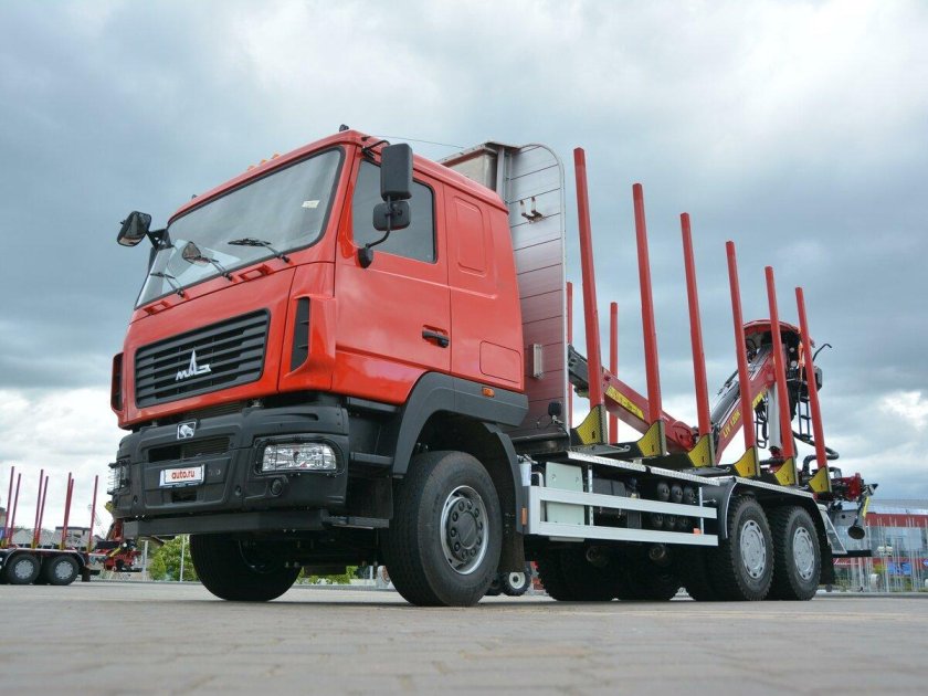 МАЗ лесовоз 631228