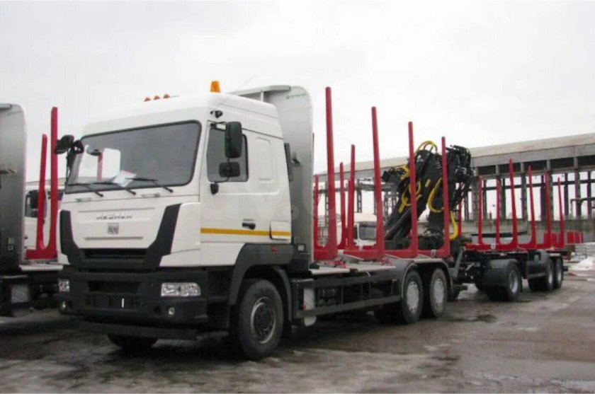 МАЗ ман сортиментовоз