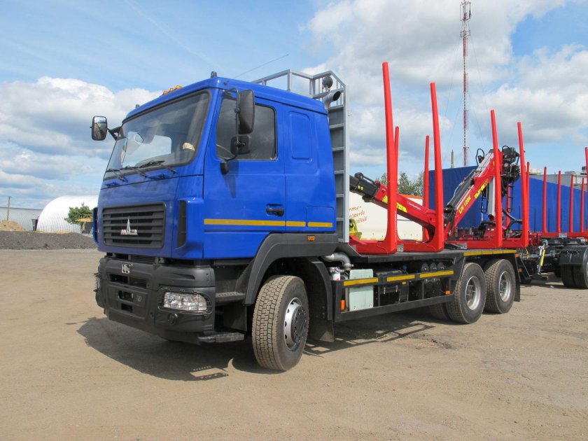 МАЗ лесовоз 631228