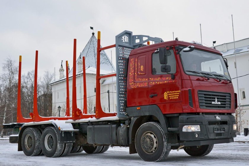 МАЗ 6312 сортиментовоз