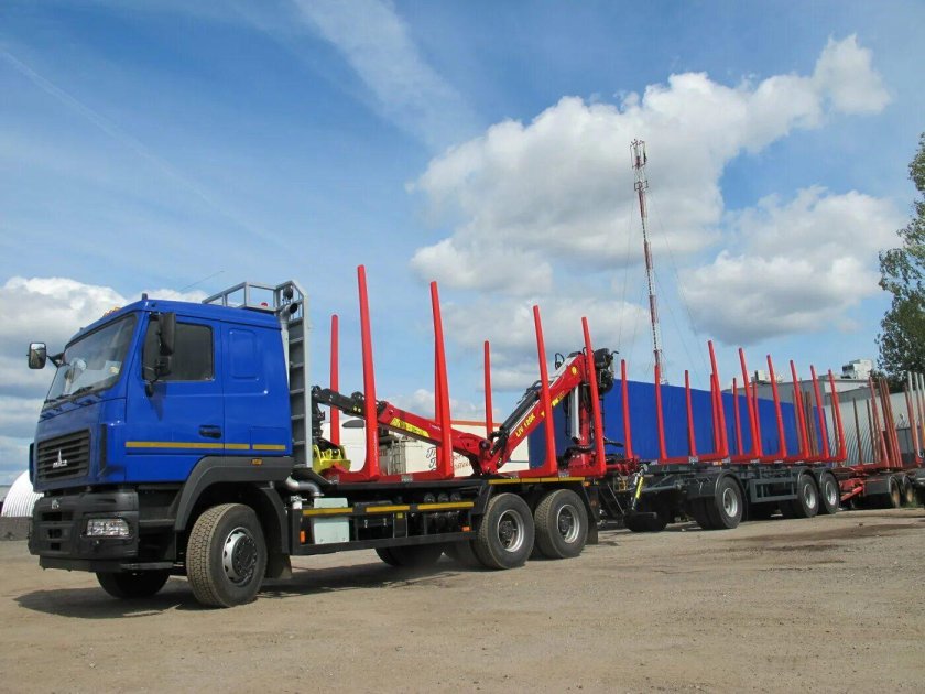 Сортиментовоз МАЗ 631228