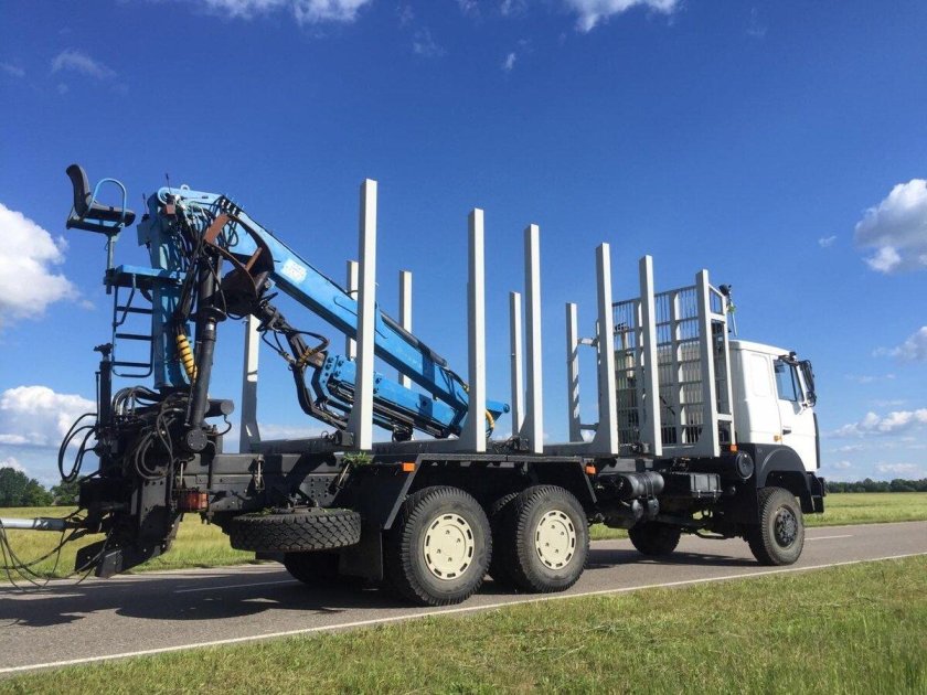 МАЗ 6317 лесовоз