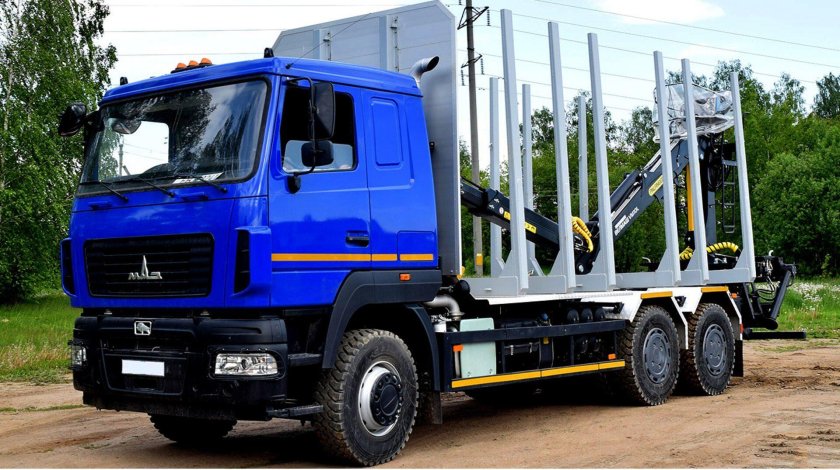 МАЗ лесовоз 631228