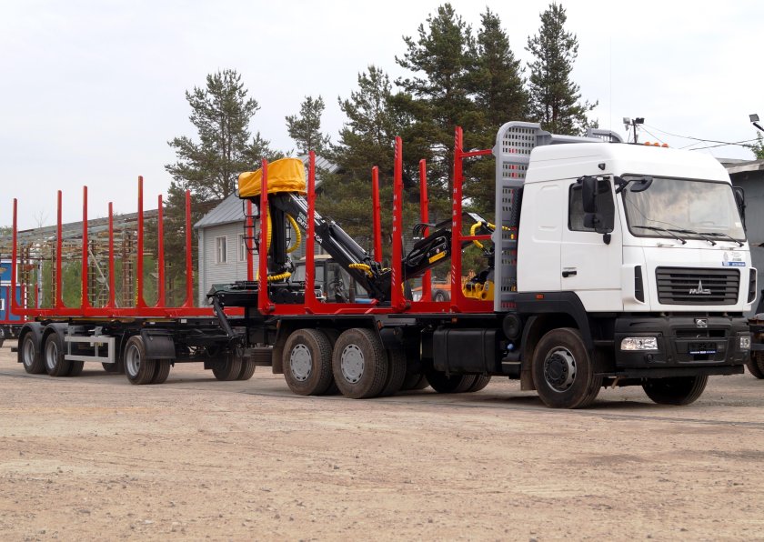 МАЗ 6312 сортиментовоз