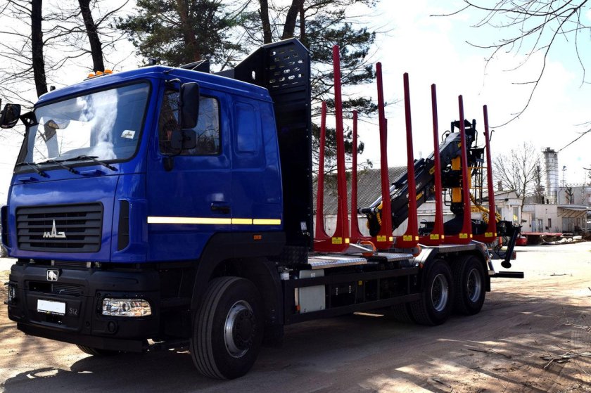 МАЗ лесовоз 631228