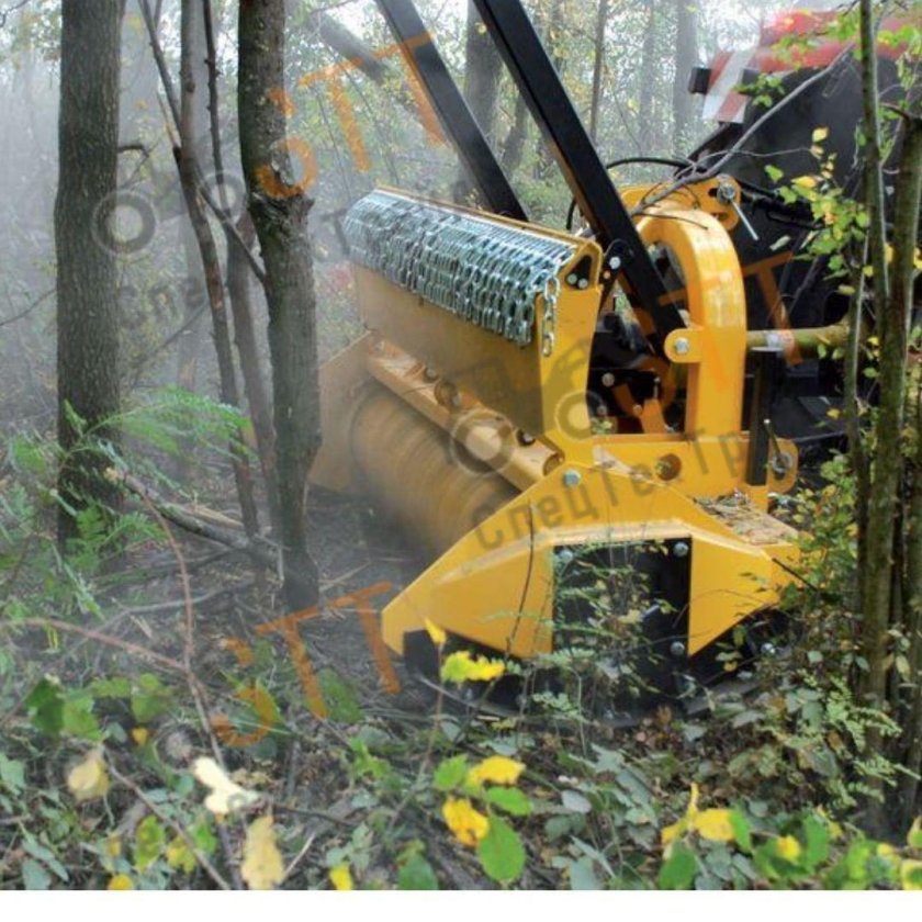 Мульчер на МТЗ 82