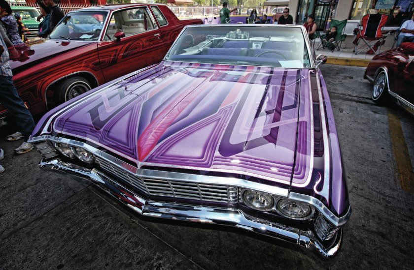 Пинстрайпинг лоурайдер