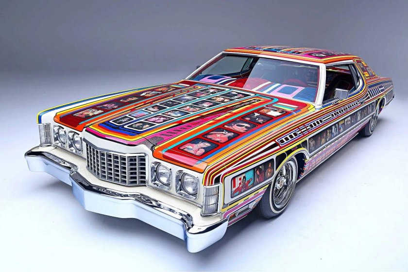 Ford Thunderbird лоурайдер