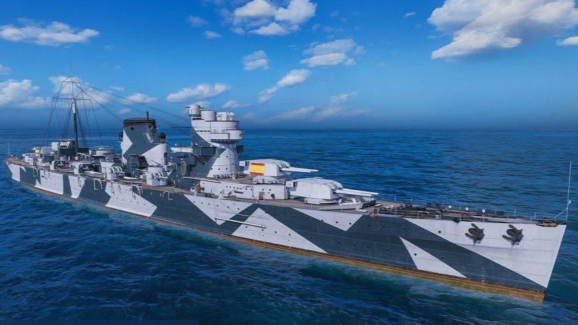 Canarias крейсер