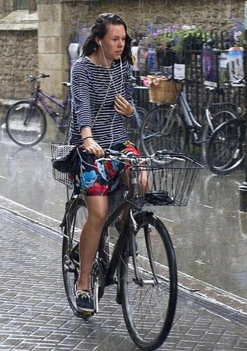 Велосипед дождь