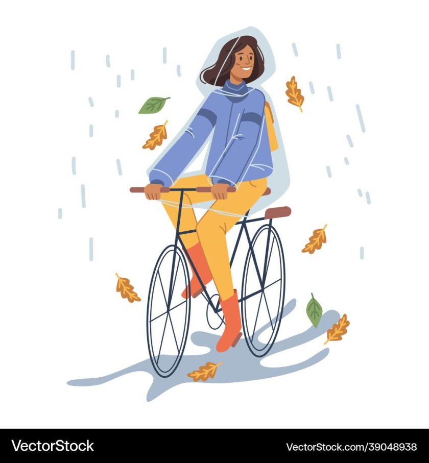 Бабушка на велосипеде