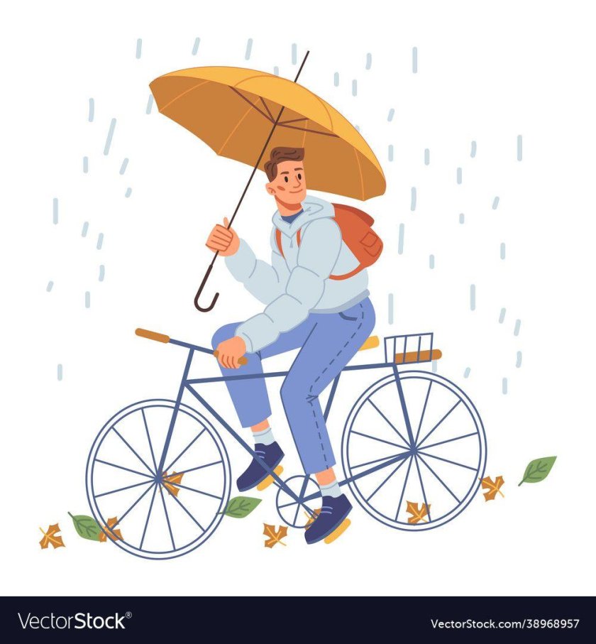 Зонтик для велосипеда