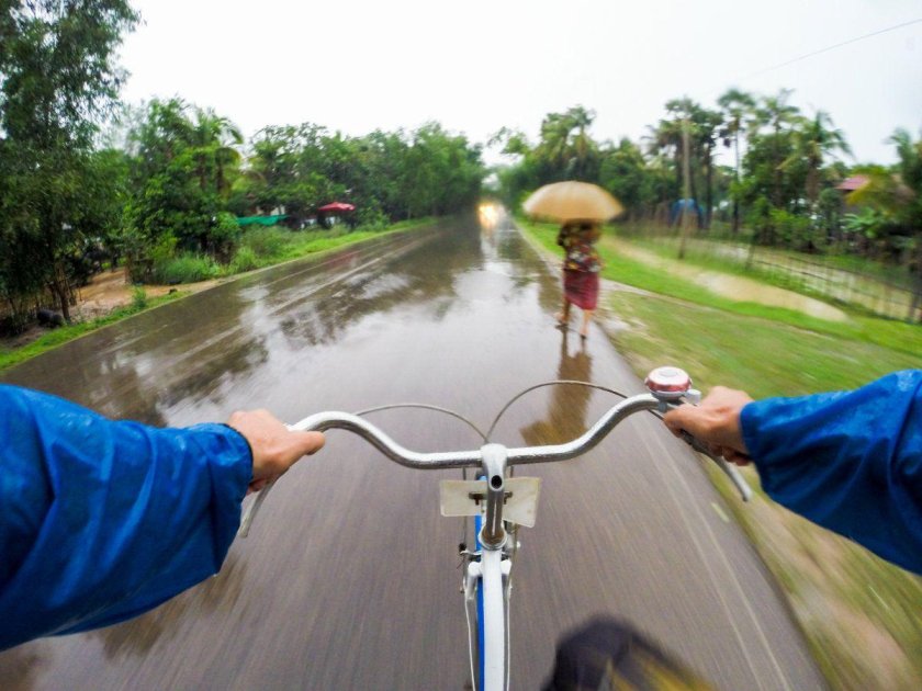 Под дождем на Велике