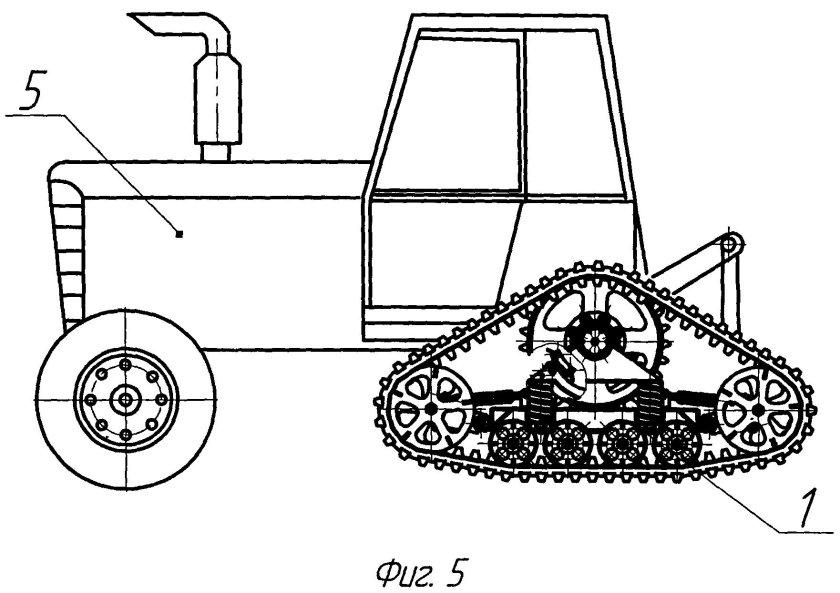 Шасси Полугусеничное сменное