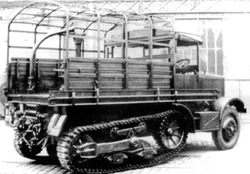 Полугусеничный трактор Somua MCG