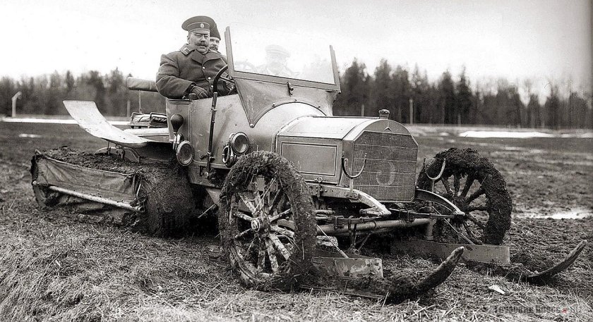 Руссо-Балт Кегресс полугусеничный
