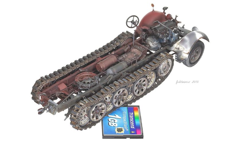 Kettenkrad HK 101 — полугусеничный мотоцикл