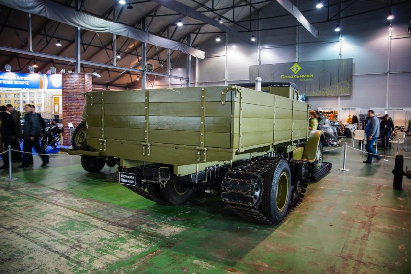 Полугусеничный ГАЗ-60 Олдтаймер галерея
