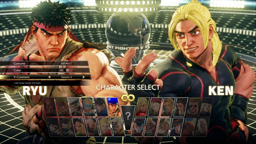 Стрит Файтер 4 ростер