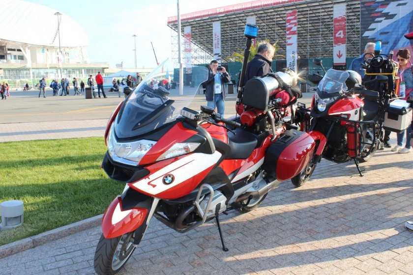 Мотоцикл пожарный