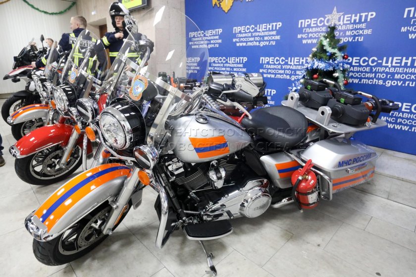 Мотоцикл пожарный