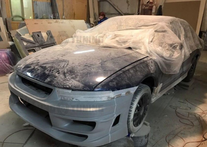 Бампер Cyber Галант 8