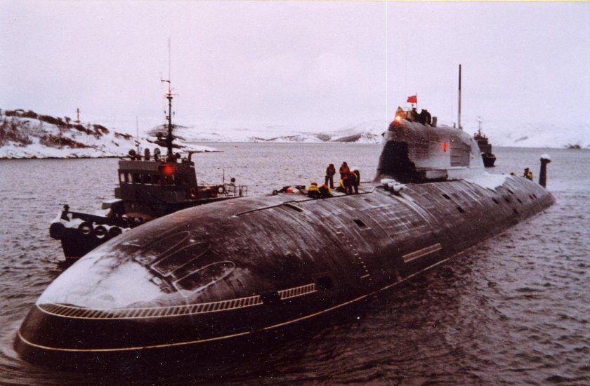 Подводная лодка к-335 «гепард».