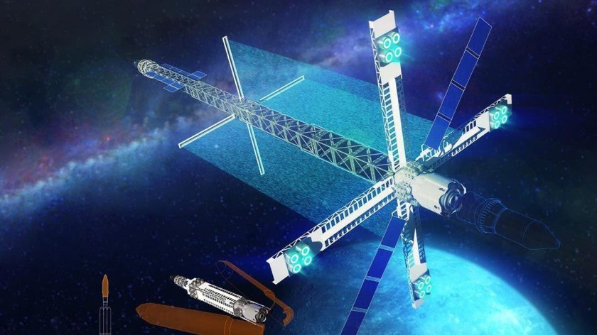 Космический буксир с ядерным реактором мегаваттного класса