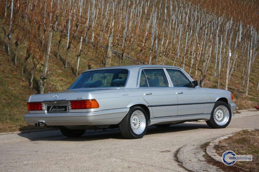 Мерседес 450 w116