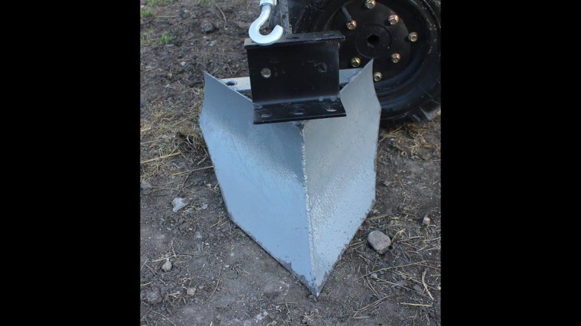 Окучник из газового баллона для мотоблока