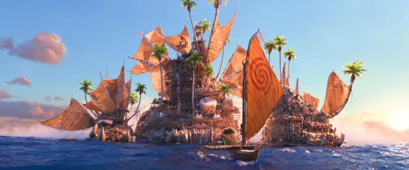 Моана корабль какаморов