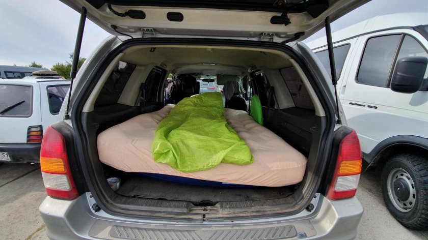 Мазда трибьют трансформация салона