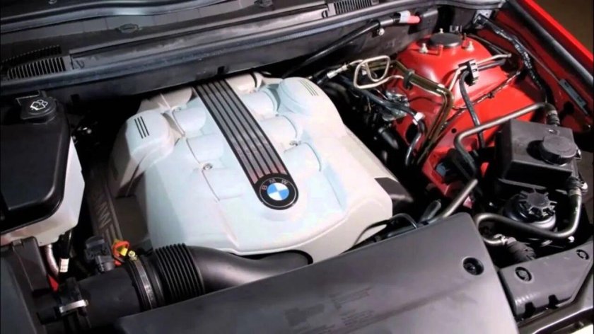 BMW e53 x5 4.4 мотор