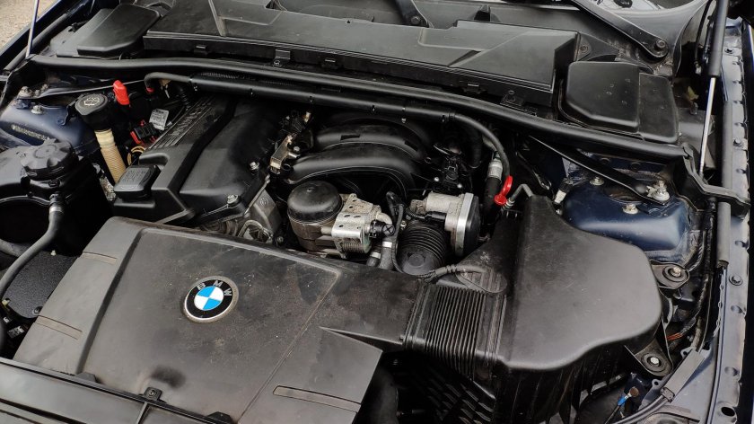 Щуп на BMW e90 n46