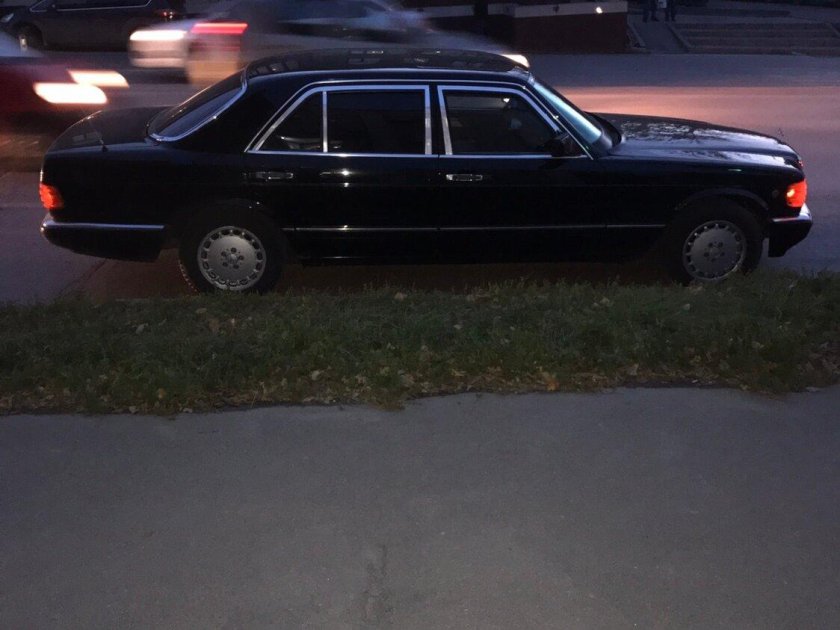 Мерседес 126 бронированный