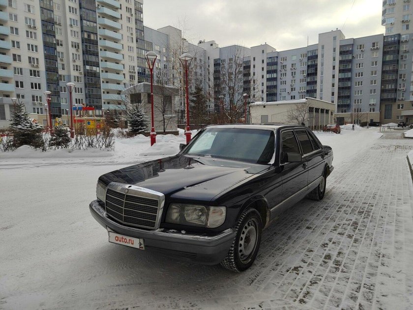 Мерседес 126 бордовый