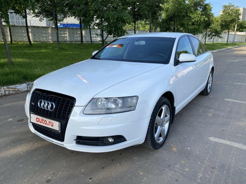 Ауди а6 белая