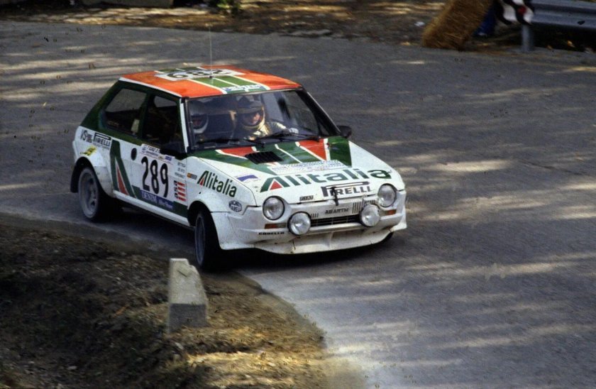 Fiat Abarth ritmo Rally