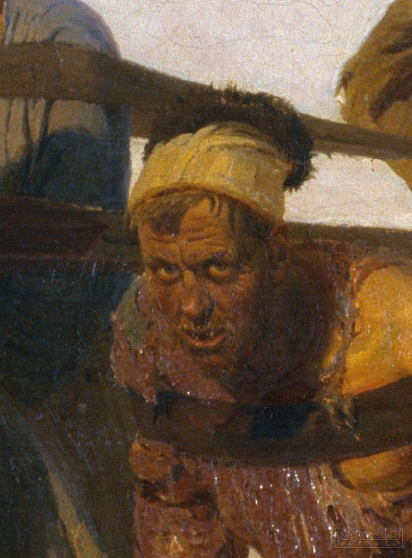 Бурлаки на Волге картина