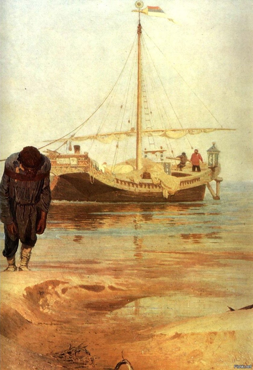 «Бурлаки на Волге» 1870-1873