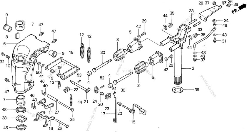Рулевое управление Хонда БФ 30