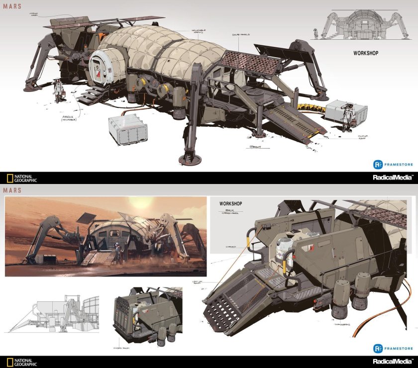 Sci Fi база концепт